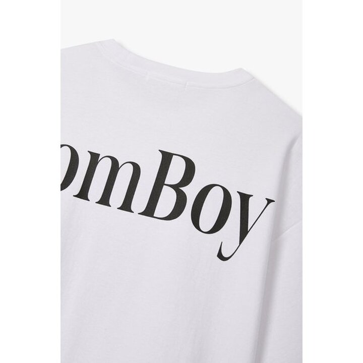 (신세계강남점)TOMBOY 백 프린트 티셔츠( 9176322971AR)