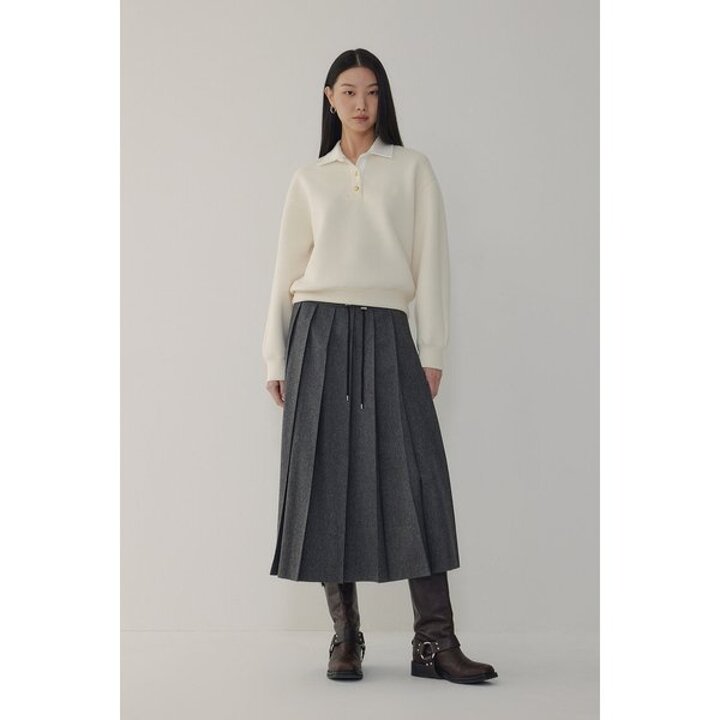 (신세계김해점)[VOV] 보브 배색 카라 피케 티셔츠(7116140101)