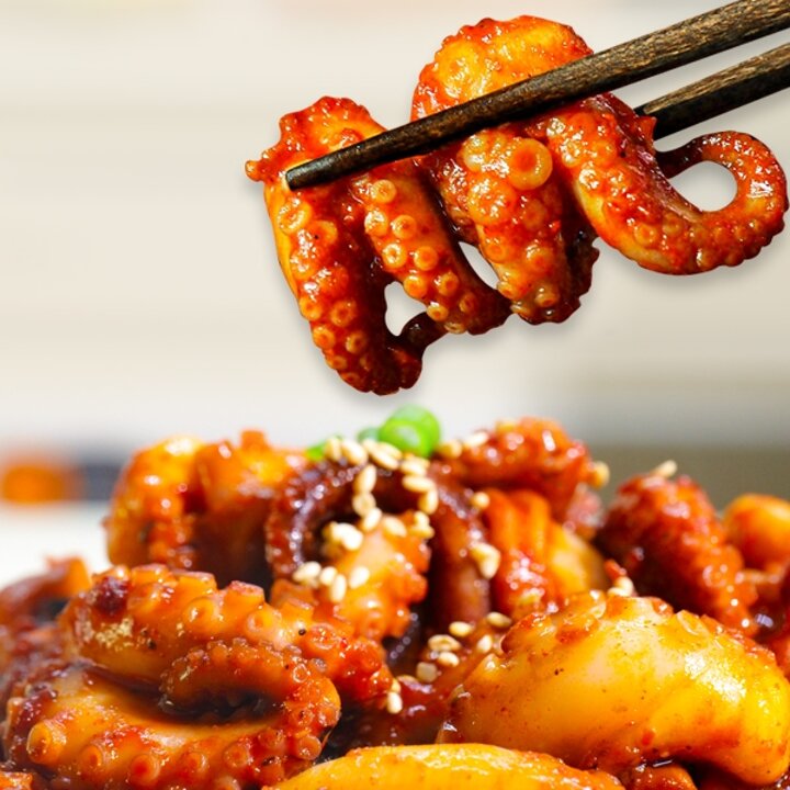 [꾸미꾸미] 양념 쭈꾸미 덜매운맛 300g 5팩