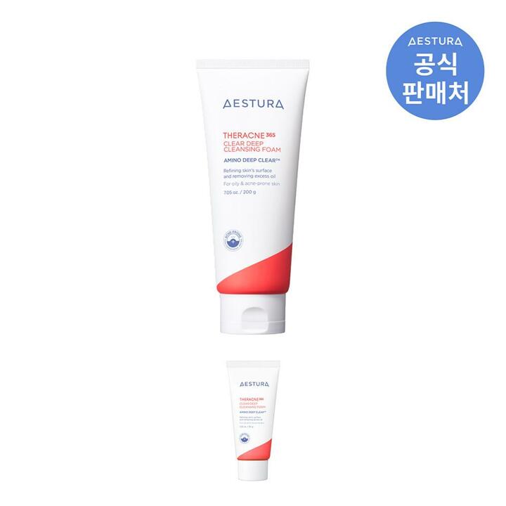 [단독]에스트라 테라크네365 클리어 딥 클렌징 폼 200g