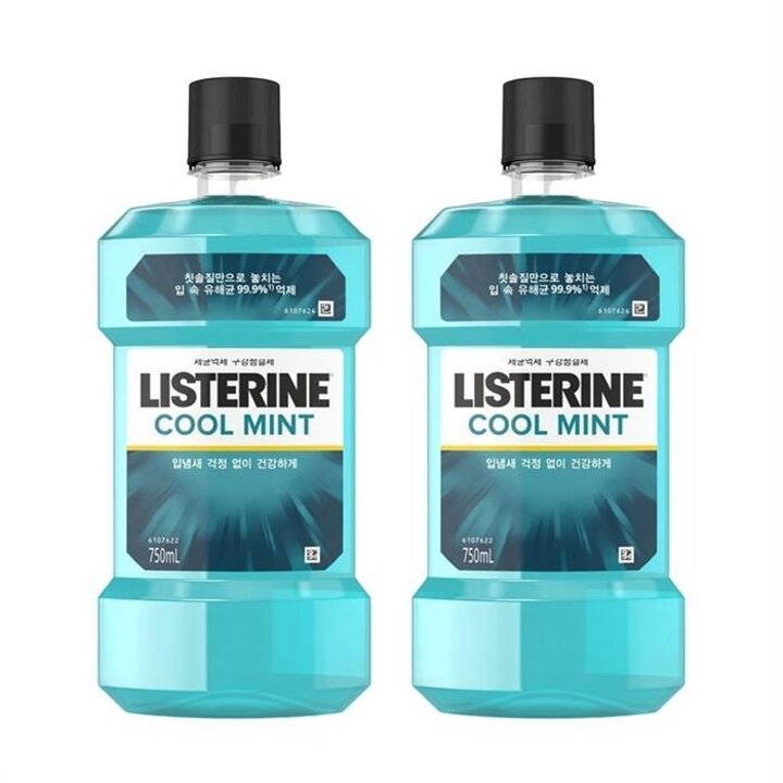 리스테린쿨민트가글750ml2개