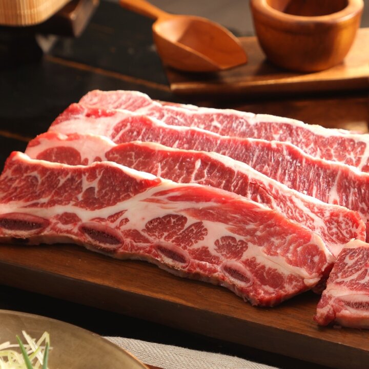 I[바름원]토니오 셰프의 블랙앵거스 LA갈비 원육 1kg x 2팩 / 초이스 등급
