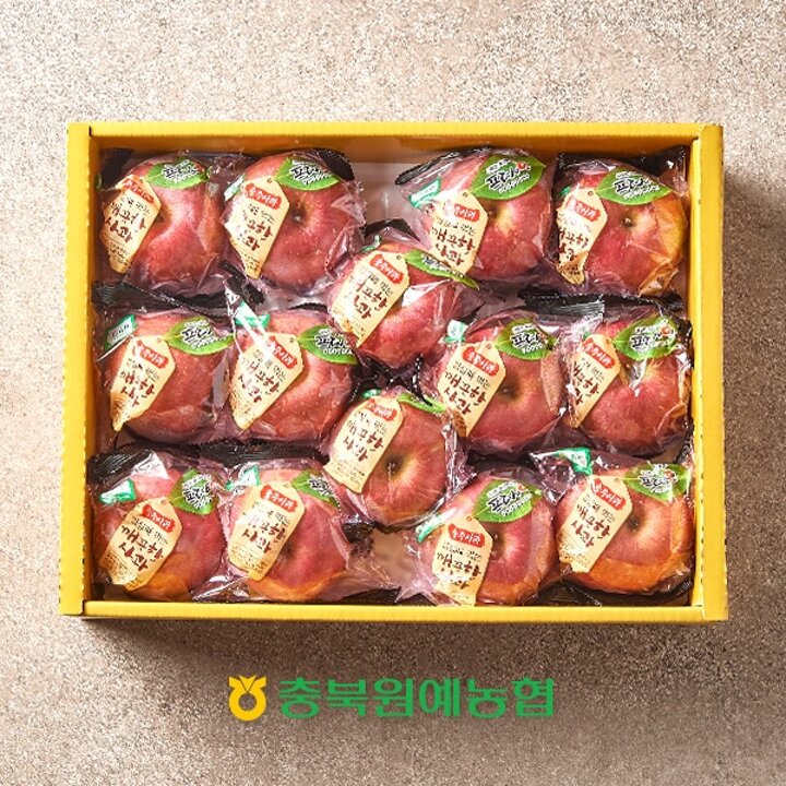 [GAP인증/산지직송]NH 충주세척사과 3kg x 2박스(총24-32과/특품)