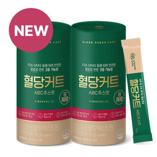 [대상웰라이프] 혈당커트 ABC주스맛 (15gx30포) 2통