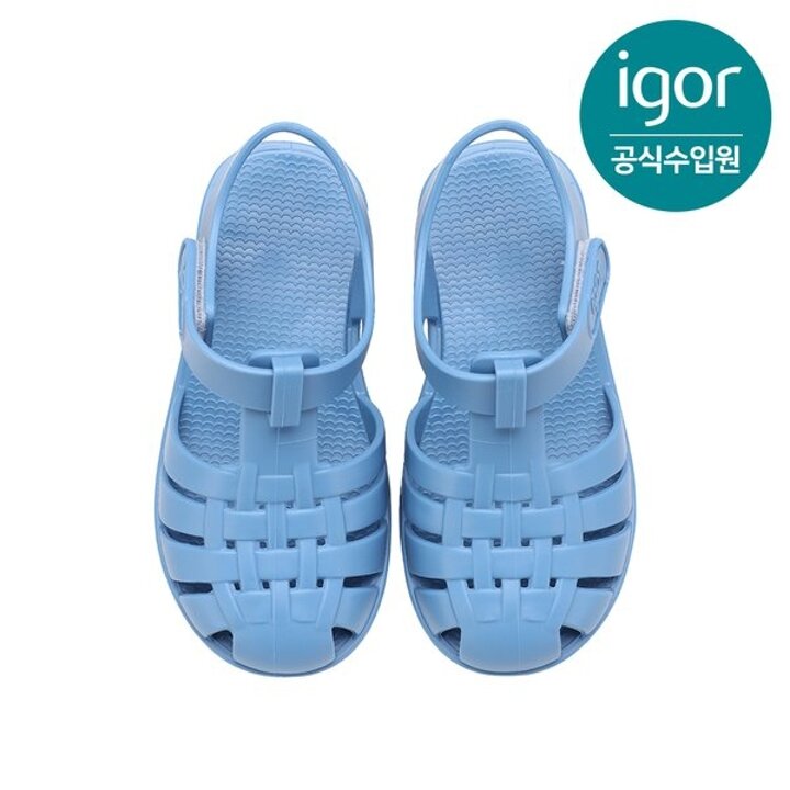 (신세계하남점)[IGOR] 이고르 클라시카 젤리슈즈 아줄 키즈젤리슈즈 키즈샌들 아동샌들 여아샌들 남아샌들