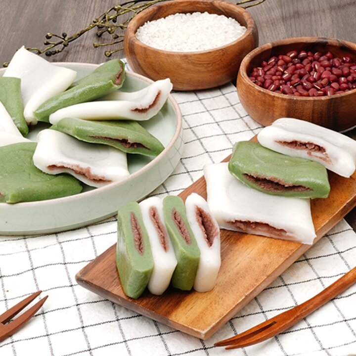 [대용량] 멥쌀로 만든 말랑쫀득 앙금절편 2kg (백미)