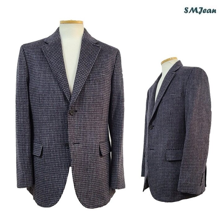 SMJ1022 잔피엘 모직 자켓 중년 남성 정장 겨울 콤비 자켓