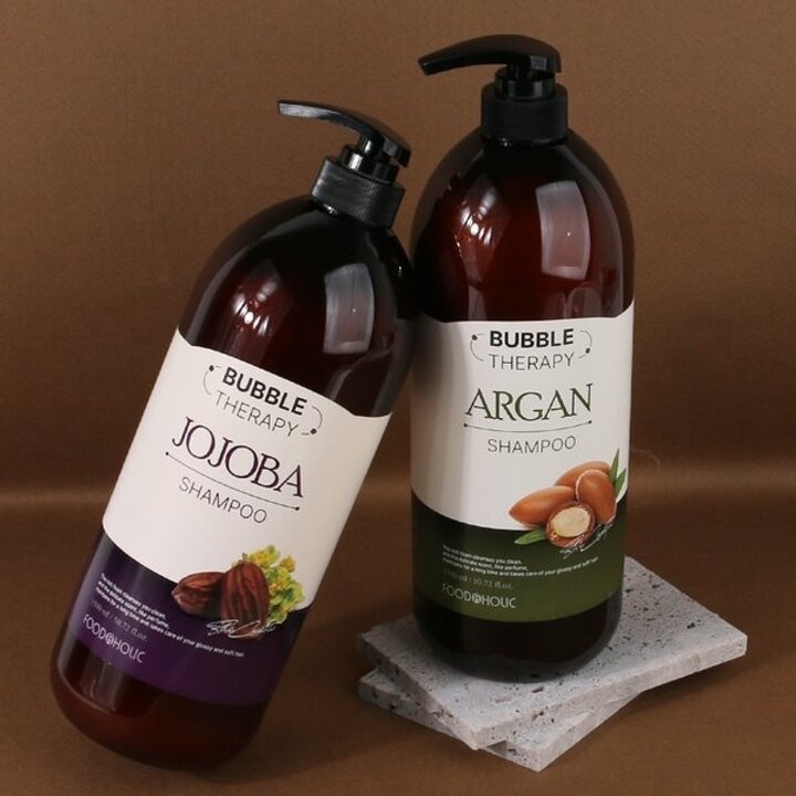 푸드어홀릭 버블 테라피 아르간 샴푸 1500ml/대용량