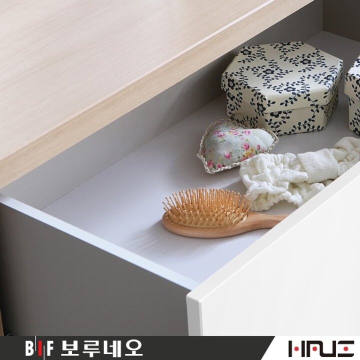 아르메 콤비 1200 빅와이드 3단 서랍장 속깊은 대형 수납장 화장대 ) (수도권무배)