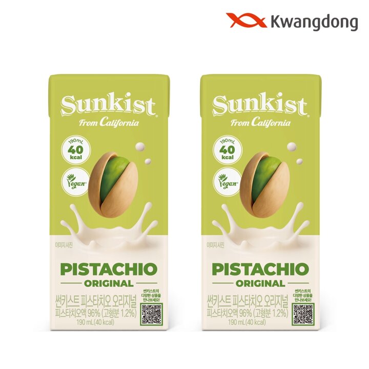 썬키스트 피스타치오 오리지널 190ml x 24팩