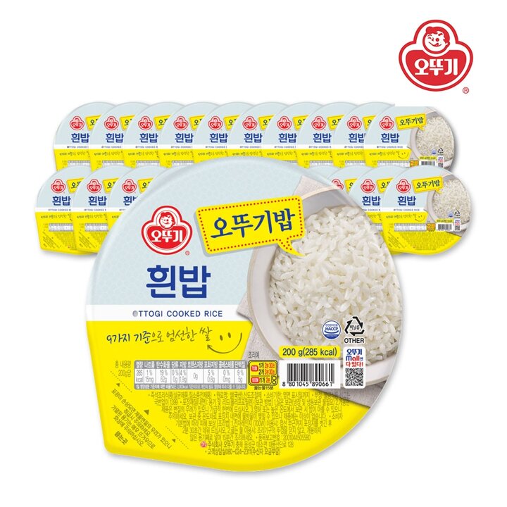 [오뚜기] 오뚜기밥 200g x 24개(1박스)