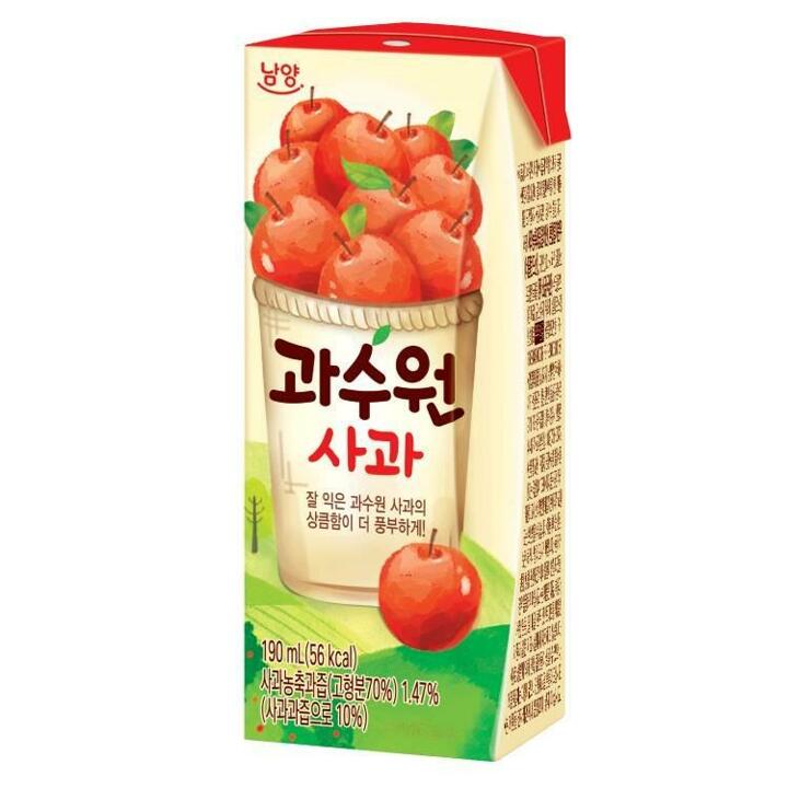 과수원 사과 190ml x 24개