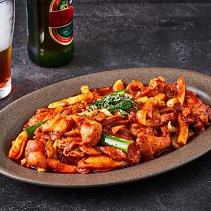 [G]고급진 닭다리살 양념 닭갈비 500g 2팩