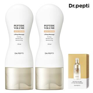 (닥터펩티) 넥크림 120ml x 2개 + 파우치 20ml