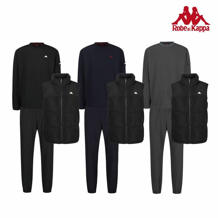로베디카파 패딩베스트 셋업 3종 세트 (남성)