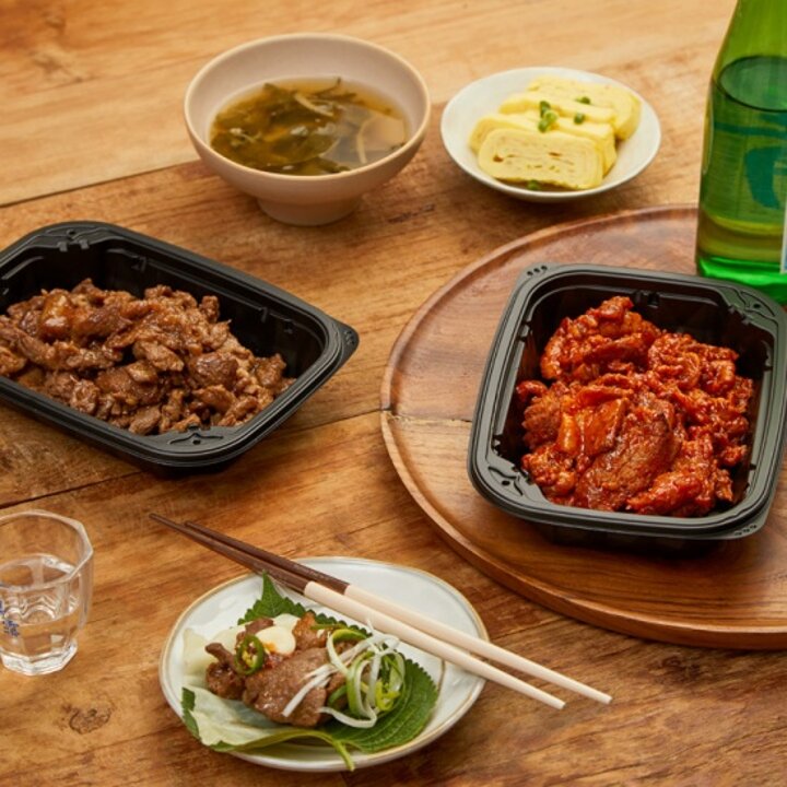 (G)렌지쿠캣 직화 제육볶음 2종 3팩씩(고추장+간장)