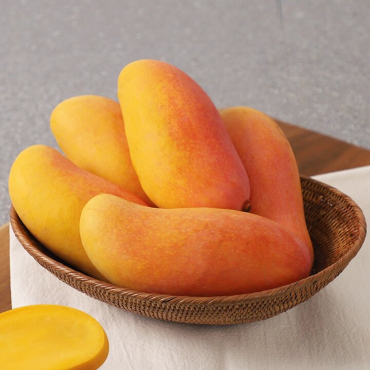 [후레쉬망고] 태국 무지개망고 마하차녹 4kg (8-14과) 랜덤발송