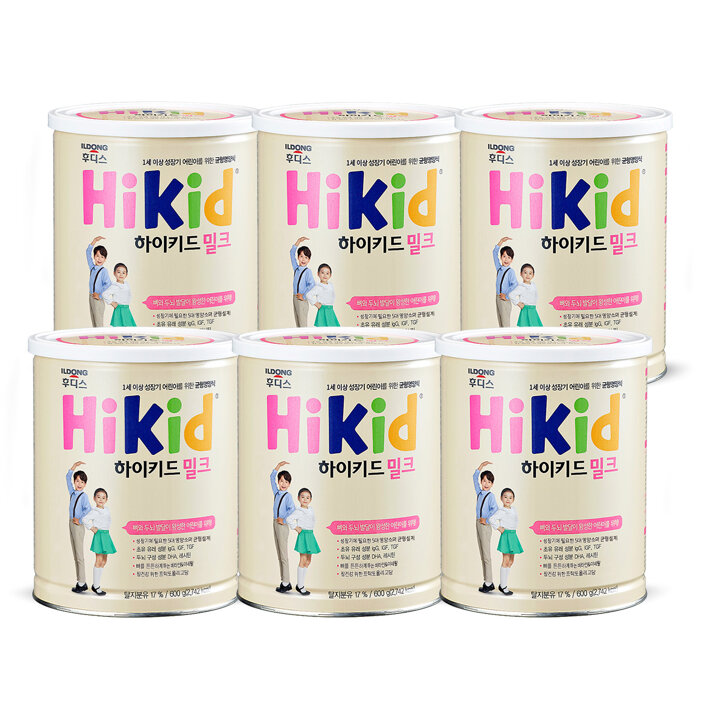 [S] 후디스 하이키드 밀크 600g 6캔
