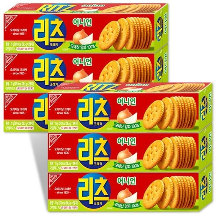 리츠크래커 어니언 73g x 6개[34068284]