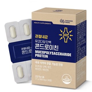 [대상웰라이프] 관절내강 뮤코다당 단백 콘드로이친 1박스/15일분