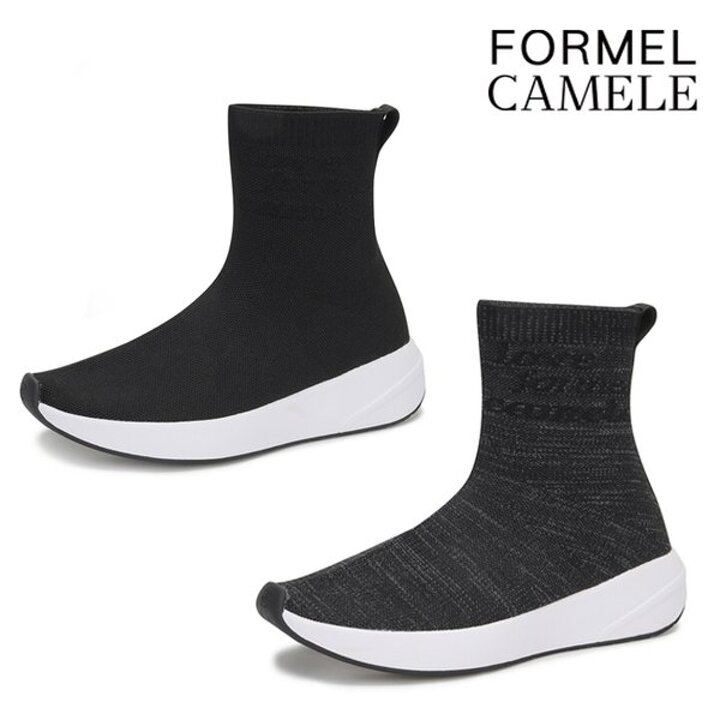 (신세계센텀점)와이드F 니트 앵클 스니커즈5CM 2종 FKW1F1SA340