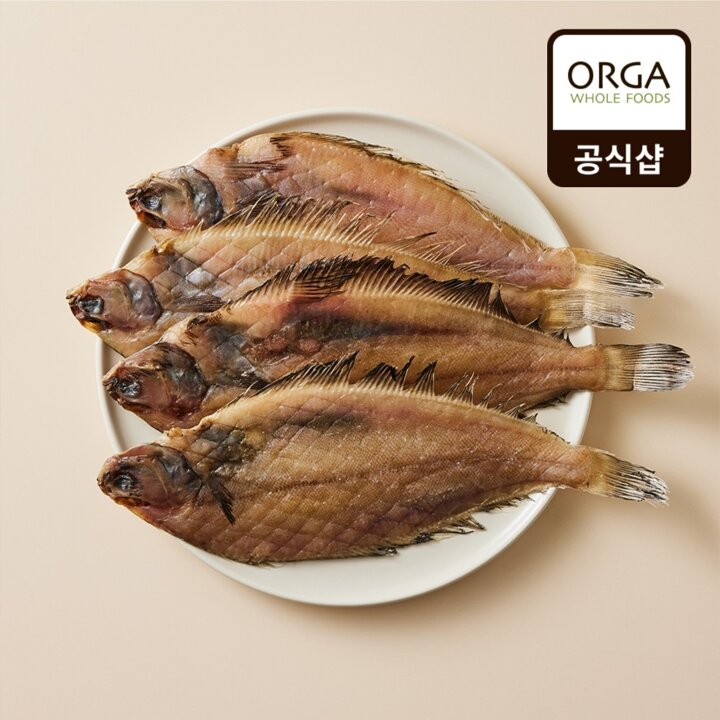 [올가][산지직송] 자연산 영덕 반건조 물가자미 대(4-5미)