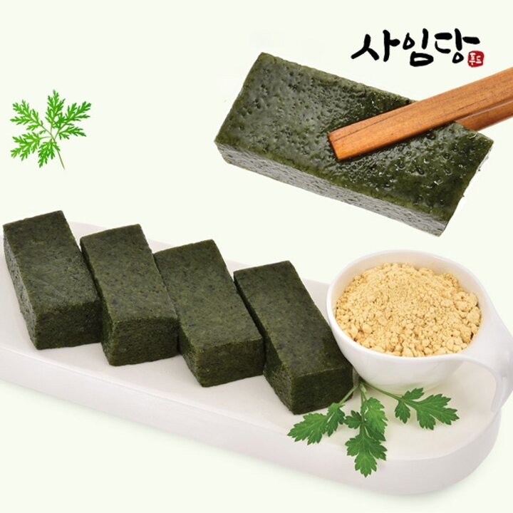 [사임당] 제주산 참쑥 인절미 400g x 2팩(콩가루포함)