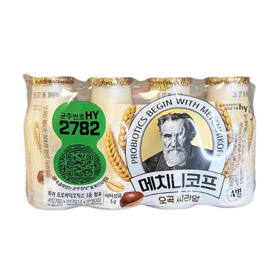 51638517-메치니코프 오곡 씨리얼 140ml x 4개 아이스박스포장 pp404593