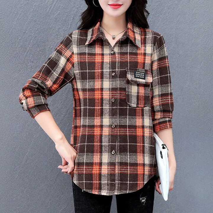 [헬리꽁땡]안감털체크셔츠재킷2종