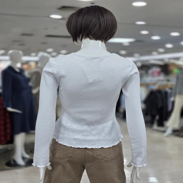ab.f.z세이브존09멜란지골지면티셔츠afhz5k39g