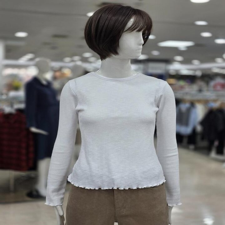 ab.f.z세이브존09멜란지골지면티셔츠afhz5k39g