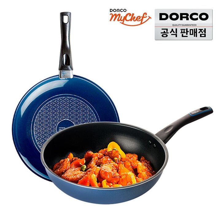 도루코 마이셰프 퓨어라이트 애쉬블루 프라이팬 28cm 궁중28cm