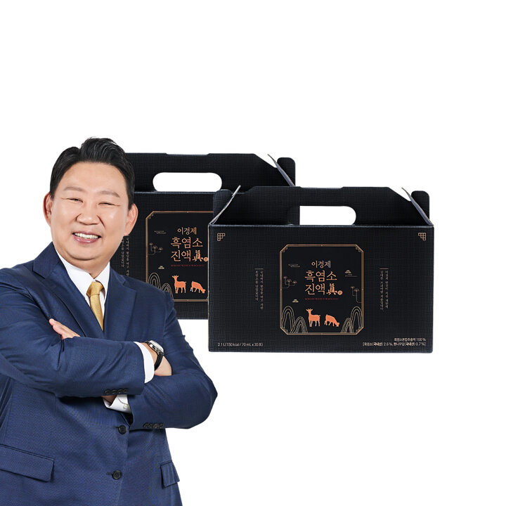 [S] 이경제 흑염소 진액 진 眞 70ml 60포 (2박스)