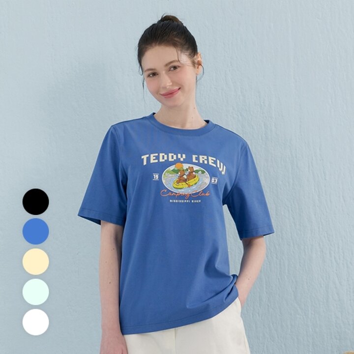 테디크루 바캉스 테디베어 티셔츠 1종 (TT01W-1)