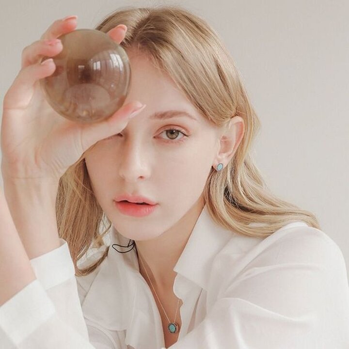 제이로렌 N0992 실버925 터키석 목걸이[31718345]