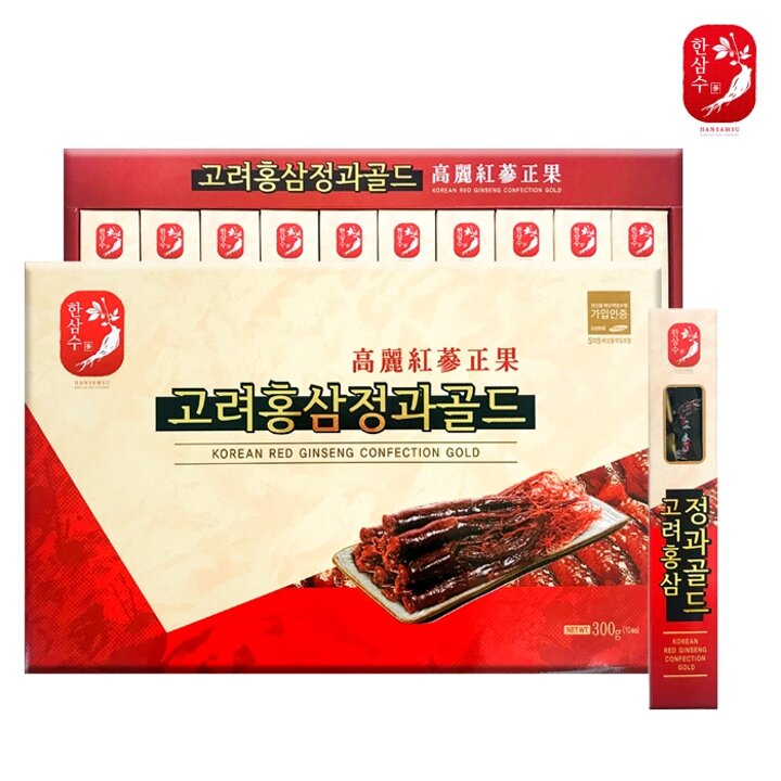 한삼수 고려홍삼정과골드 30g x 10개 x 2개