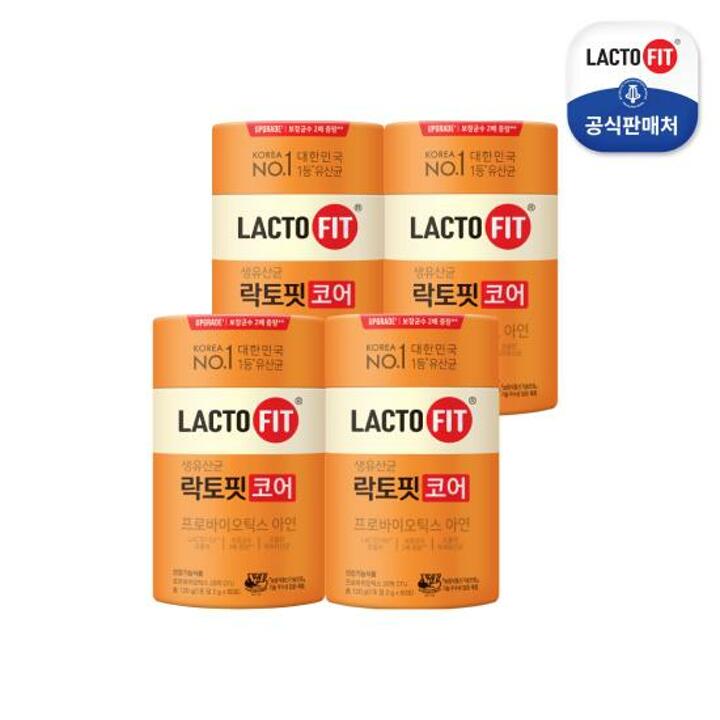 종근당건강 본사  락토핏 코어 4통 240일분