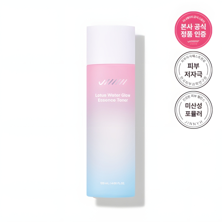 [JINNYH] 로투스 워터 글로우 에센스 토너 120ml