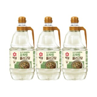 CJ제일제당 백설 프락토 올리고당 2.45kg x3개