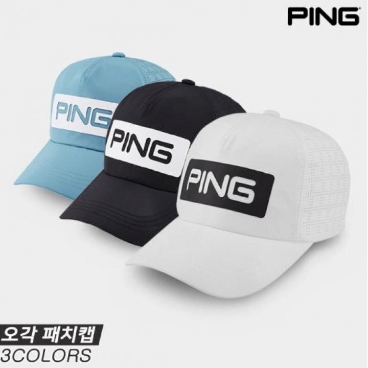 핑 남성 5각 패치캡 골프모자 골프캡