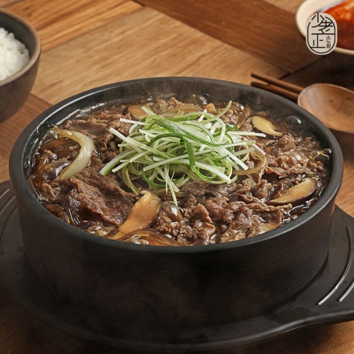 I[소노정] 국내산 등심불고기 500g x 7팩, 양념 소불고기 뚝배기불고기