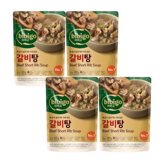 CJ제일제당 비비고 갈비탕 400g x 4개