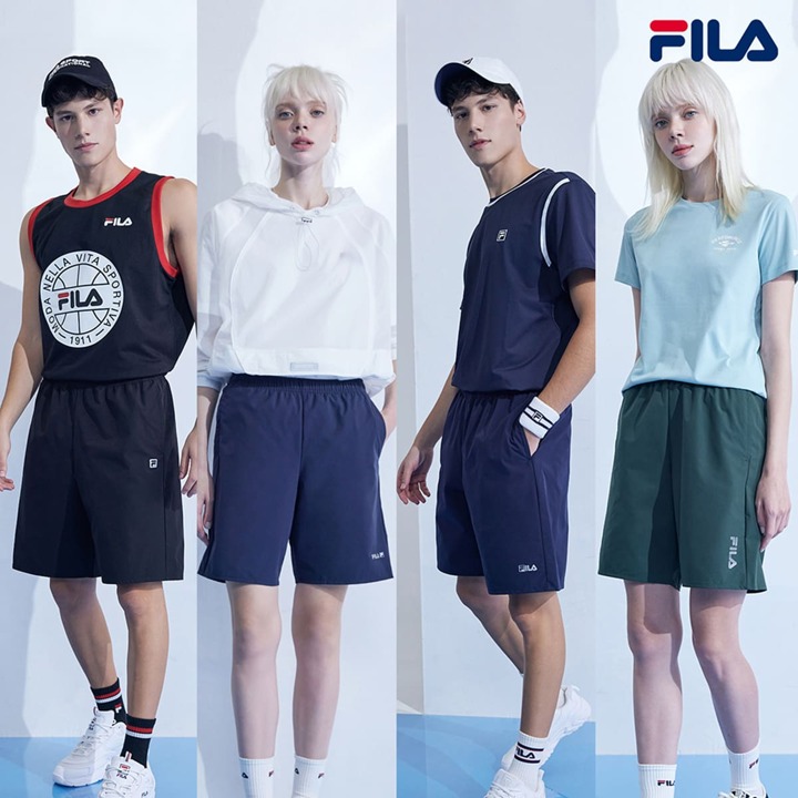 [M] 휠라 엑스테크 5부팬츠 4종  