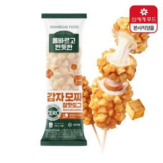 [올바르고 반듯한] 감자모짜찰핫도그 18봉+크런치 핫도그 2봉