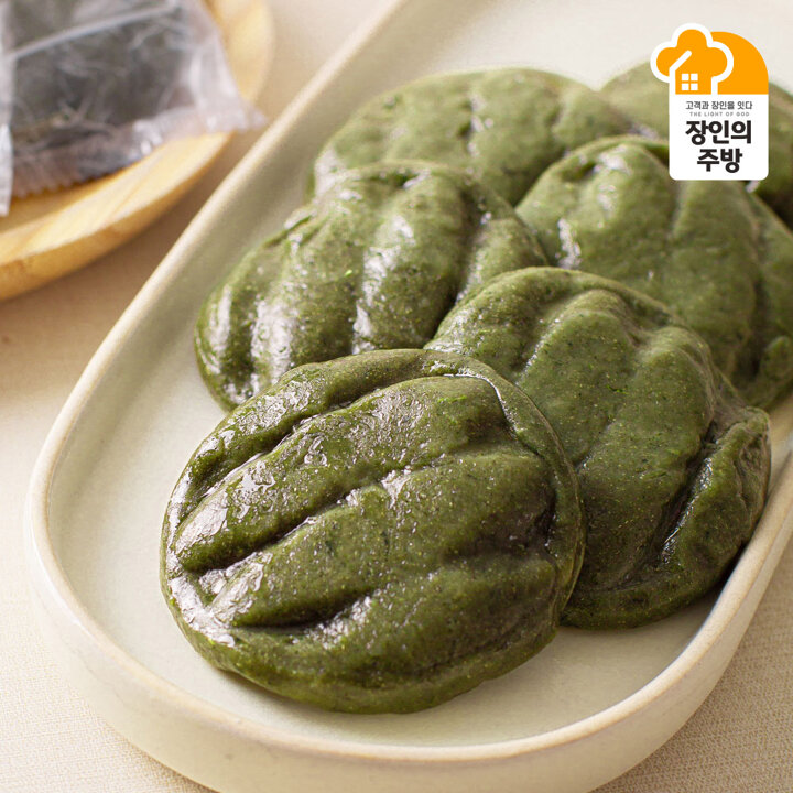 [이병석장인]진도 해풍 쑥개떡 900g+900g(낱개/개별포장/소포장)