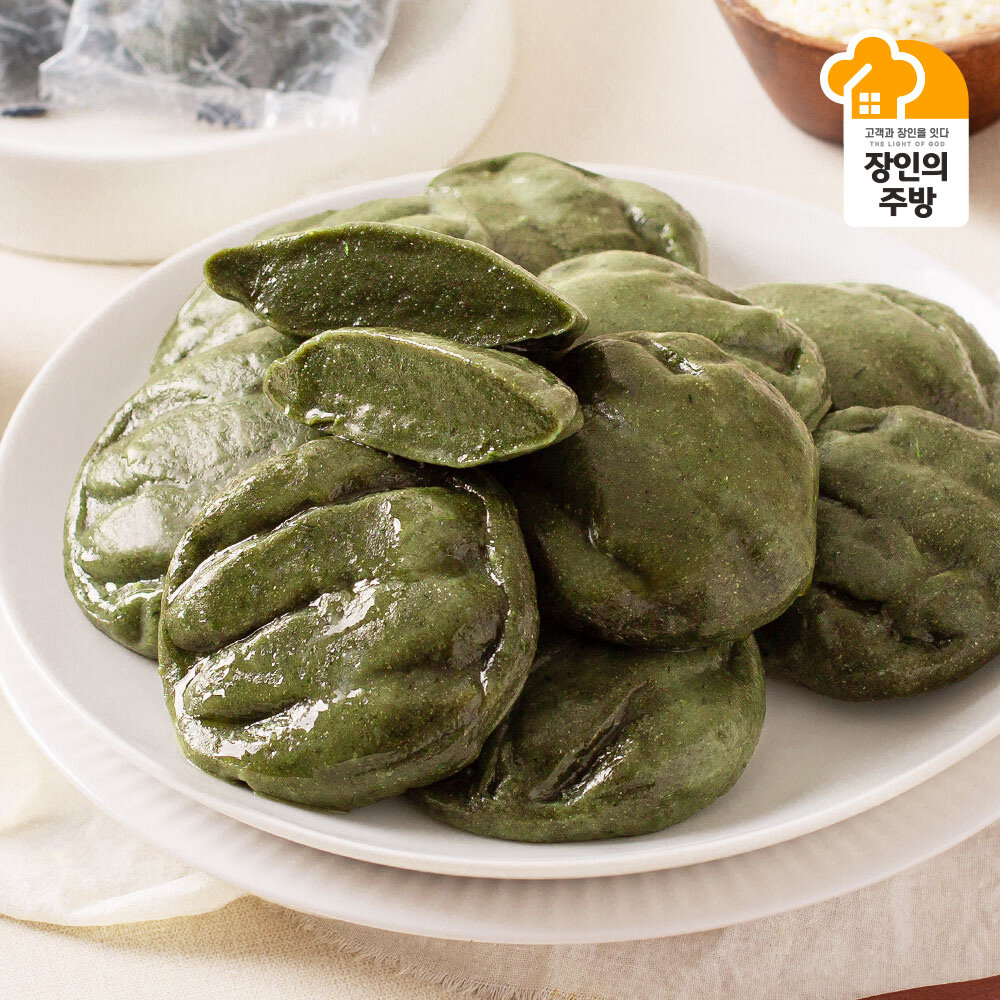 [이병석장인]진도 해풍 쑥개떡 900g+900g(낱개/개별포장/소포장)