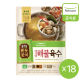 풀무원 [반듯한식] 바지락해물육수 (500g) 18개