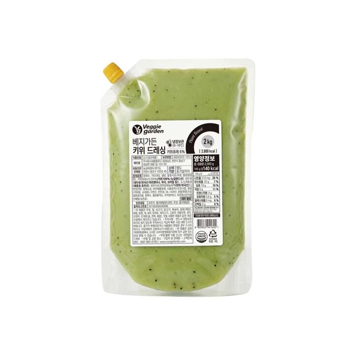 베지가든 키위드레싱 2kg (식물성) 1개