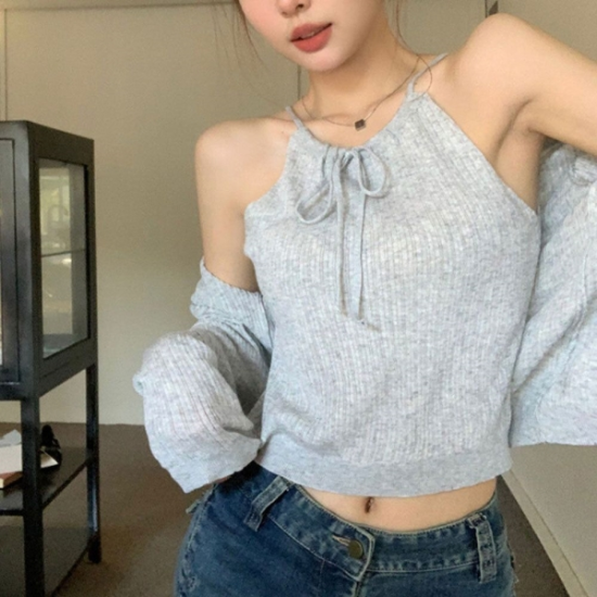 CD21226 가디건 카디건 볼레로 로브