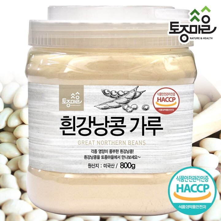 [토종마을] HACCP인증 흰강낭콩가루 800g_파세올라민 가루,파세올라민 분말